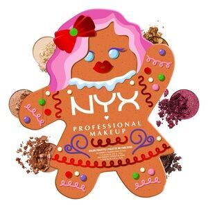 LIMITED EDITION NYX Gingerbread Holiday Palette
